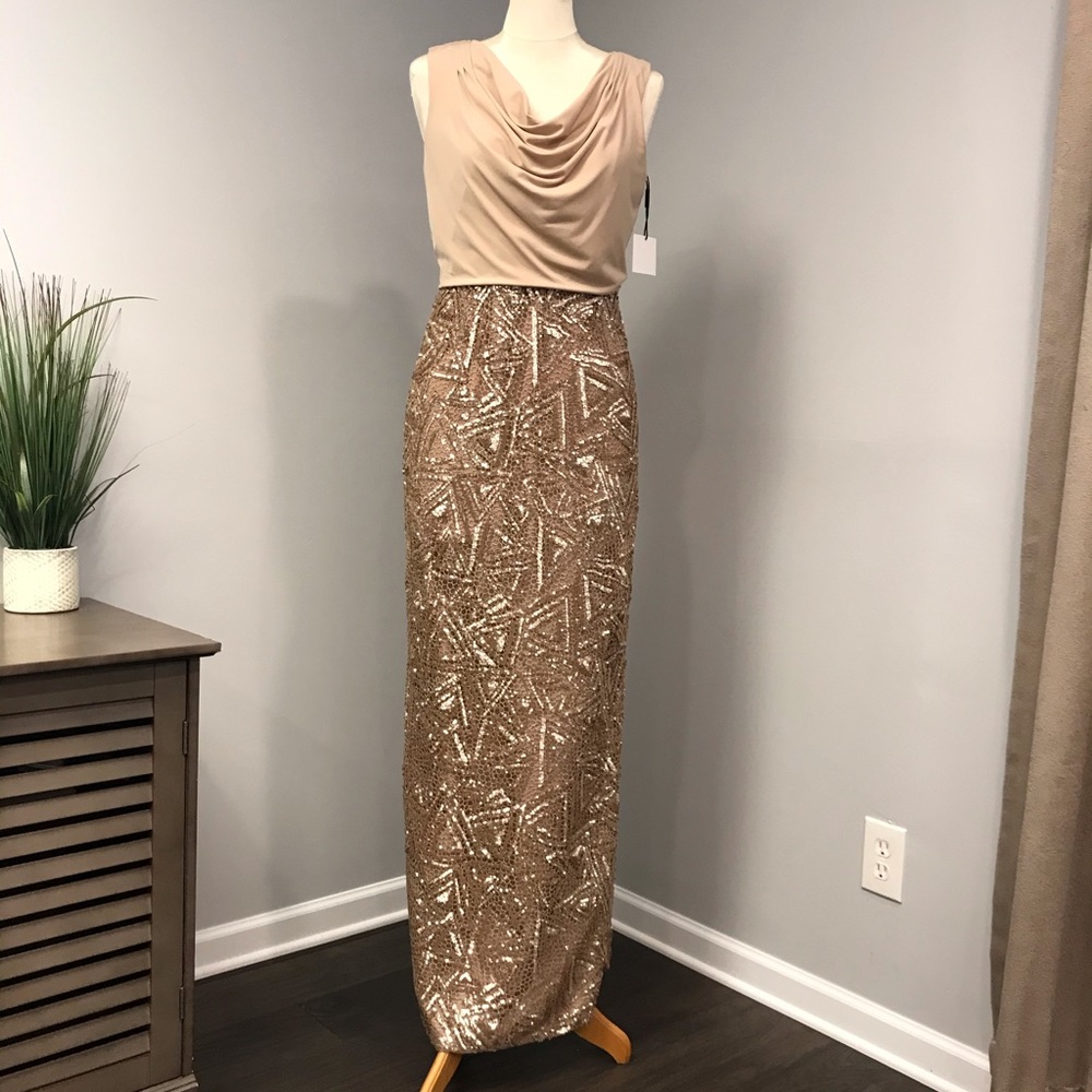 sequined Calvin Klein dress size 4 - Picture 2 of 9